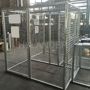 <strong>Dog</strong> <strong>Kennels</strong> Large Outdoor Pet Cages Heavy Duty Metal Galvanized Steel Outside <strong>Dog</strong> <strong>Kennel</strong> - Product Image 1
