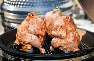Auplex Garten-Grill Keramik-BBQ Komodo <span class=keywords><strong>Joe</strong></span> 21 Zoll Outdoor-Garten Holzkohlegrill Smoker Ofen - Product Image 5