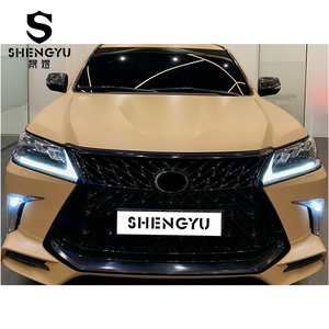 Actualización al Modelo <span class=keywords><strong>2020</strong></span>, Kit de Carrocería de Antiguo a Nuevo a Buen <span class=keywords><strong>Precio</strong></span>, Incluye Parachoques Delantero y Trasero, Faros Delanteros para <span class=keywords><strong>Lexus</strong></span> Lx570 2008-2015 - Product Image 4