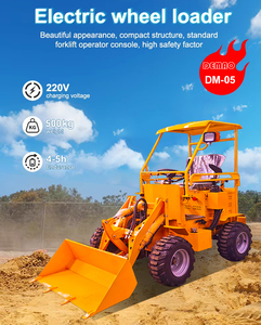 رخيصة Ce لوادر أمامية صغيرة تلسكوبية 4 عجلات كهربائية/ديزل لودر صغير نهاية عرض ساخن - Product Image 5
