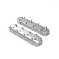 Couvercles à bascule LS en aluminium anodisé argenté usiné CNC à 5 axes pour Application LS7 et réservoir sec