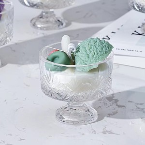 Best-Selling Handmade Dessert Ice Cream Shape Aromatherapy Soybean Wax <strong>Candle</strong> Set Cute Home Decoration for Girls Scented <strong>Candles</strong> - Product Image 2