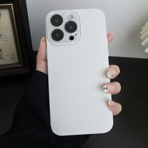 เคสโทรศัพท์สีทึบสำหรับ iPhone 12 13 14 15 PROMAX พร้อมฟิล์มป้องกันเลนส์กระจก HD อุปกรณ์เสริมโทรศัพท์