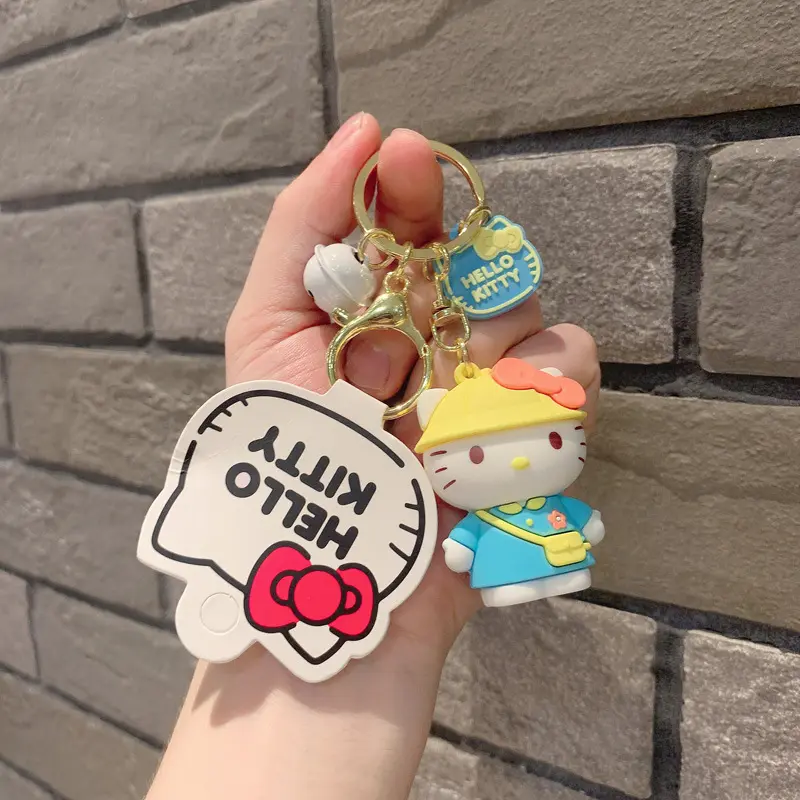 new product ideas 2024 Sanrio Hello Kitty Keychain Bag Car Key chain under dollar cute thing gifts for women kawaii things