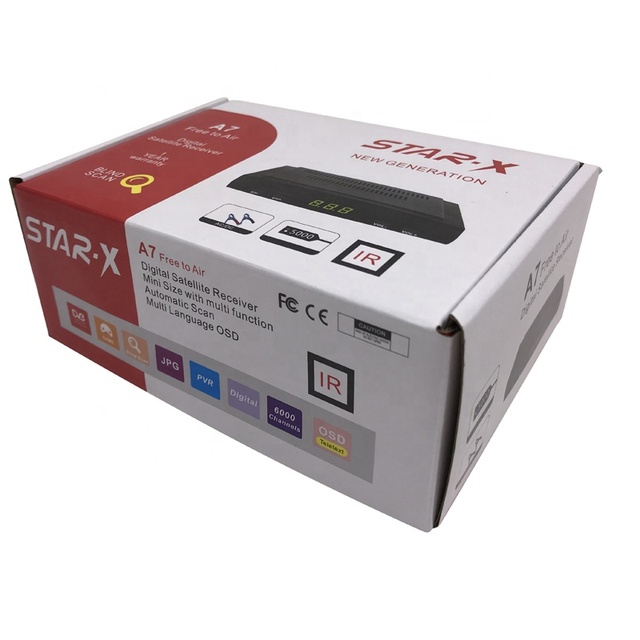 Digital Satellite Receiver Mini Satellite Dish Dvb s Star X A7 with Biss youtube