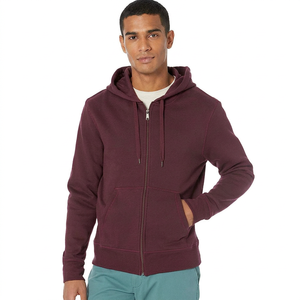 Nouveau Hoodie Zippé Entièrement Brodé en Coton 100% (410 g/m²) sans Cordon de Serrage, Vente en Gros 2025 - Product Image 1