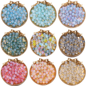 Perles de verre rondes de 10 mm, en cristal, en vrac, pour la création de bijoux, printemps 2024, origine Yiwu, AC3097 - Product Image 1