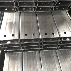 Proveedor de fábrica Perfiles de acero galvanizado <span class=keywords><strong>C</strong></span> Lista de precios, Perfil de acero de canal de acero galvanizado formado en frío - Product Image 3