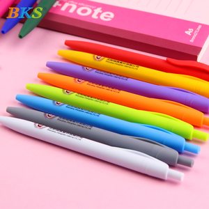 Bolígrafo Retráctil de Plástico Colorido, Estilo Deportivo, con Logotipo Impreso, Tinta Negra de 1.0 mm, No Borrable, Novedoso, para Estudiantes - Product Image 6