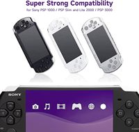 Aksesori Game Adaptor AC 5V Pengisi Daya Dinding Rumah Catu Daya Pengisian untuk Konsol PSP 1000/2000/3000 Pengisi Daya Colokan EU US