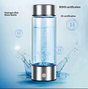 Bouteille Générateur d'Eau Hydrogénée Portable en Verre Borosilicate Haute Qualité pour l'Électrolyse de l'Eau Riche en Hydrogène, Idéale pour la Consommation Quotidienne - Product Image 6