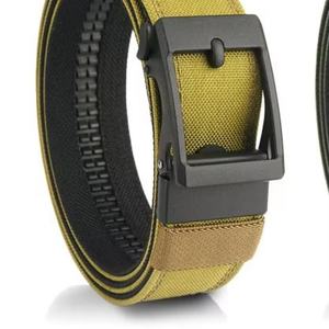Ceinture à cliquet réglable en nylon pour entraînement quotidien, port dissimulé et chasse, avec glissière en toile robuste et fonctionnement automatique - Product Image 6