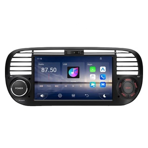 Estéreo para Auto de 7 Pulgadas con Linux para Fiat 500 2007-2015, Control por Gestos, CarPlay, Android Auto, Pantalla con Función de Espejo, RCA, DSP, CE-XTRONS - Product Image 1