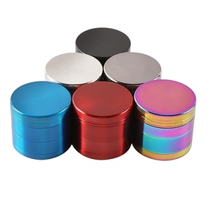 Molino de Hierbas de Aleación de Zinc de Tamaño Completo, Resistente al Desgaste y a la Corrosión, Portátil, Directo de Fábrica - Product Image 1