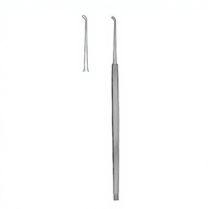 Gouge chirurgical professionnel de 12 cm en acier inoxydable de qualité chirurgicale pour l'extraction de corps étrangers et de tissus, instruments médicaux ophtalmiques - Product Image 1