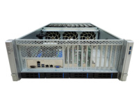 Serveur GPU 4U personnalisable haute performance pour IA et apprentissage profond, avec processeur AMD EPYC 7542, chipset 7002/7003, NVMe PCIe 4.0 et carte 10 GPU
