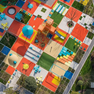 أفضل مبيعات مواد أرضيات الملاعب المصنوعة من المطاط EPDM - آمنة وناعمة، سطح خارجي لرياض الأطفال، مقاوم للماء ومضاد للانزلاق، بأفضل سعر - Product Image 4