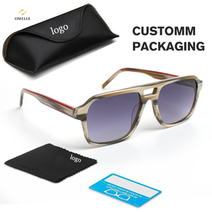 2021 unisex Kính mát hiện đại với mazzuchelli Acetate khung màu xám ống kính phân cực - Product Image 6