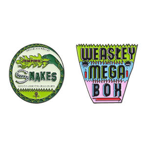 Groothandel Op Maat Gemaakte Designer Broches Zacht Hard Email Revers Metalen Pinnen In Bronzen Digitale Afdrukopties - Product Image 4