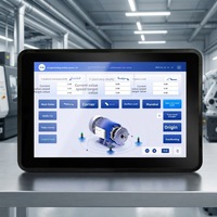 Panel PC Industrial de 10.1 Pulgadas con Pantalla Táctil LCD, Computadora de Control Simatic HMI, Tablet PC Industrial para Pruebas, en Stock, 2GB/4GB RAM