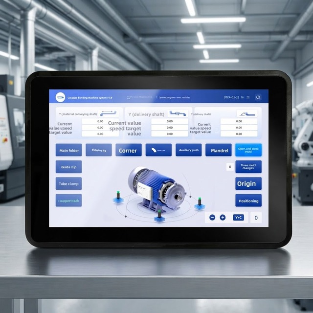 10.1 Inch Industrial Panel PC LCD Touch Screen Computer Control Simatic HMI Linux Tablet PC Industrial Testing Stock 2GB/4GB RAM