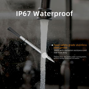 Vom IOS-und Android-System zugelassenes drahtloses Fleisch <span class=keywords><strong>thermometer</strong></span> mit wasserdichter IP67-Sonde zum Grillen und Rauchen - Product Image 5