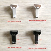Support de fixation pour diffuseur de parfum et d'encens pour grille d'aération automobile, fente en plastique avec attache métallique, accessoire pour grille d'aération