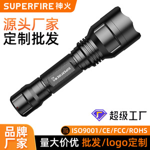 ไฟฉาย LED Divine Fire M2 300-400M กันน้ำแบบชาร์จไฟได้สำหรับการขี่จักรยานเดินป่าตั้งแคมป์ - Product Image 4