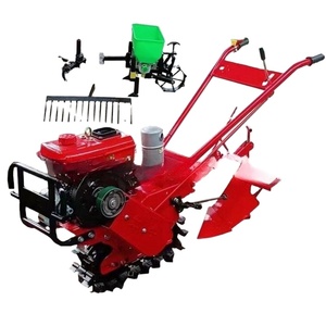 2025 nuevo AG portátil automático agricultura granja Rotavator cultivador <span class=keywords><strong>Motoazada</strong></span> Tractor con motor Power Tiller usado Estado - Product Image 1