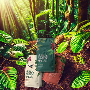 Sacchetti Personalizzati <span class=keywords><strong>in</strong></span> PE con Fondo Piatto per Confezionamento Caffè, Buste con Zip Facili da Aprire 250g 500g 1kg per Alimenti e Chicchi di Caffè - Product Image 4