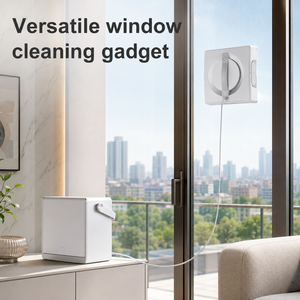 ECOVACS WINBOT W2 OMNI หุ่นยนต์ทำความสะอาดหน้าต่างโรงแรม, สถานี OMNI แบบพกพา 800N ป้องกันการตก, 110 นาที 55 ㎡ แรงดูด 5500Pa - Product Image 1
