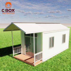 บ้านสำเร็จรูป Cbox โมเดิร์น สำนักงานเคลื่อนที่ โรงแรม รีสอร์ท บ้านขนาดเล็ก หลังคาทรงจั่ว บ้านคอนเทนเนอร์แบบถอดประกอบได้ - Product Image 1