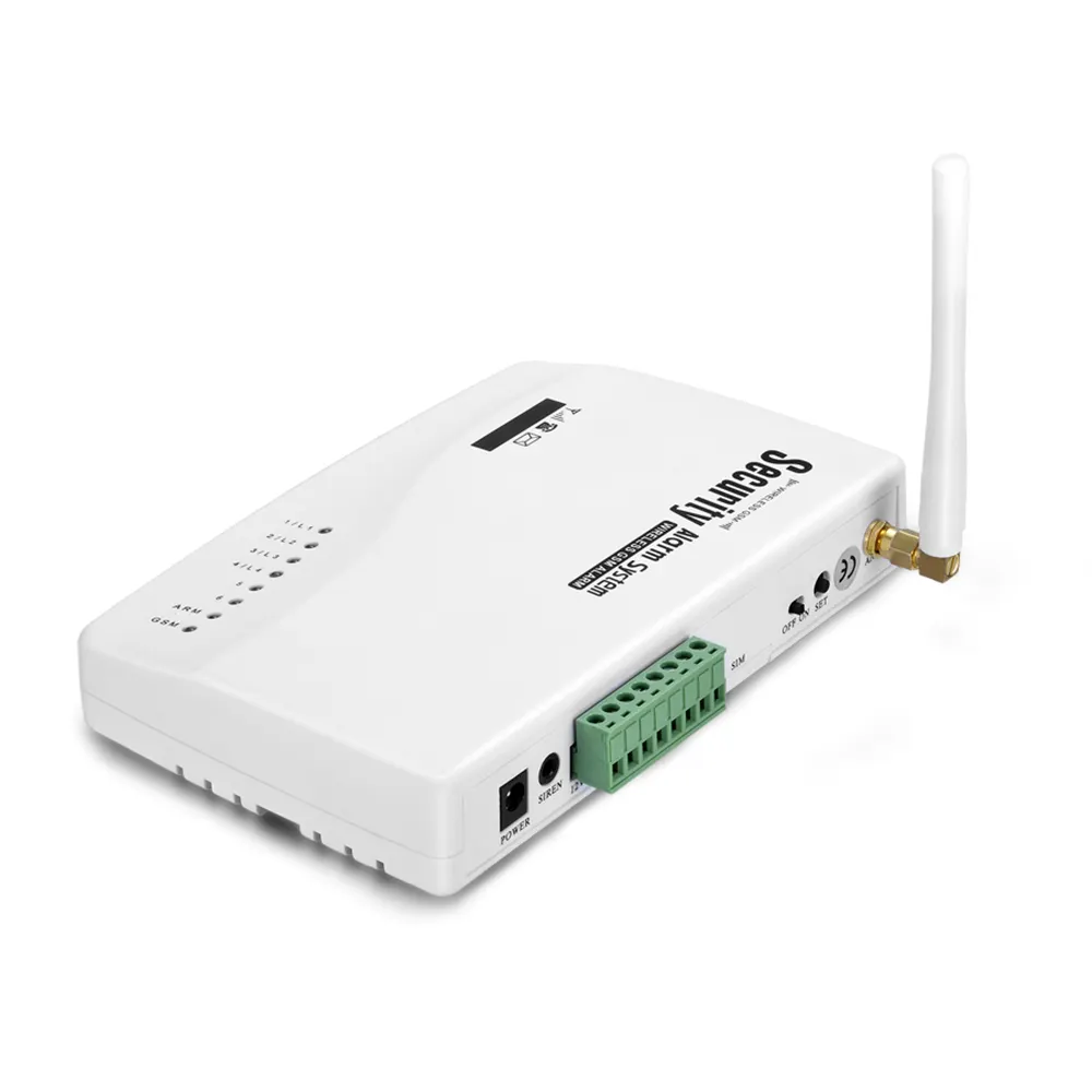 Kablosuz GSM SMS sim kart alarm sistemi ev için auaomation sistemi