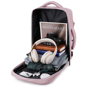 Impermeable con USB de alta calidad de gran capacidad impermeable elegante portátil mochila de carga Usb - Product Image 5