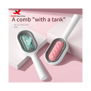 Mixed Procurement Low Price Pink Cute Portable <b>Hair</b> <b>Remover</b> <b>Pet</b> Dog Brush <b>Pet</b> Fur <b>Hair</b> <b>Remover</b> with Water Tank Negative ion comb - Product Image 1