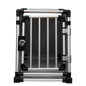 Petfit Duurzaam Aluminium Hond & Kat Reiskrat Met Verdikte Ventilatie Stevige Patroon Knoopsluiting Voor Alle Seizoenen - Product Image 3