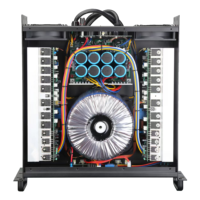 Amplificateur de puissance classe H professionnel, transformateur en cuivre pur haute puissance 2000W, amplificateur audio 2 canaux de haute qualité
