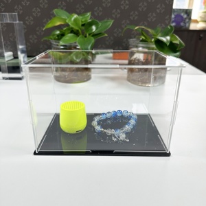 ダストプルーフPerspexクリアストレージボックス取り外し可能アクリルディスプレイラック人形用 - Product Image 2