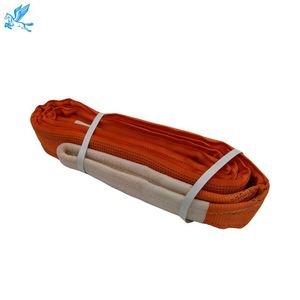 Tianma 10 톤 맞춤형 헤비 듀티 폴리에스터 플랫 웨빙 리프팅 슬링 스트랩 <span class=keywords><strong>250mm</strong></span> X 3M GS CE ISO9001 인증 - Product Image 2