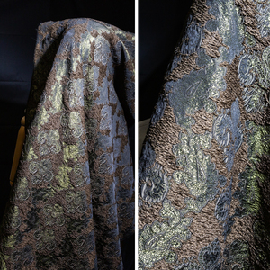 Keer Nhà Máy Tùy Chỉnh Bán Buôn Jbx1275m Nặng Cổ Điển Jacquard Dệt Vải Chenille <span class=keywords><strong>Polyester</strong></span> Hoa Jacquard Vải - Product Image 1