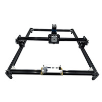 Mini Machine à graver Laser pour CNC, 40x50cm, 2 axes, graveur de bureau, routeur à bois, imprimante + lunettes Laser, bricolage, w