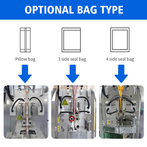 Máquina Empacadora Automática Pequeña VFFS para Salsa <span class=keywords><strong>de</strong></span> Curry, Chili, Miel y Ketchup - Product Image 3