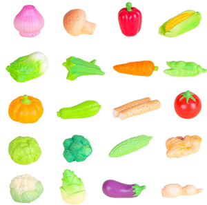 Artificial Vegetable Garden Miniature Crafts DIY Dollhouse Decorations Pumpkin Carrot Corn Resin Figures Waterproof