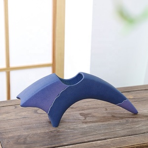 Kenzan style japonais Ikenobo <span class=keywords><strong>Ikebana</strong></span> <span class=keywords><strong>vase</strong></span> à fleurs pour art floral <span class=keywords><strong>céramique</strong></span> outil d'arrangement de fleurs - Product Image 3
