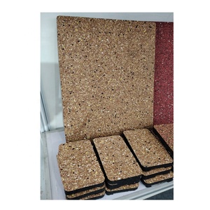 High Quality Vinyl Flooring Outdoor Shock Absorber Anti-Slip Wear Resistant EPDM Rubber <b>Mat</b> with Graphic Design - Product Image 2