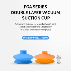 أكواب شفط مزدوجة الطبقات للآلات الميكانيكية - Product Image 2