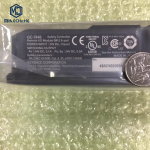 Contrôleur de sécurité KEYENCE GC-R48, module d'E/S à distance série GC (type 8 broches pour interrupteur de porte) GC R48 - Product Image 1