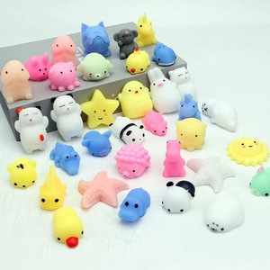 Jouets Mochi Squishy Personnalisés en TPR, Animaux Mignons Anti-Stress, Jouets Sensoriels à Presser pour la Réduction de l'Anxiété et le Soulagement du Stress - Product Image 2