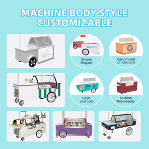 Mehen mr4 mr6 mr8 इलेक्ट्रिक कार्गो आइसक्रीम सस्ती स्वयं सेवा कैंडी और गाड़ी - Product Image 6