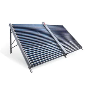 Coletores solares de alumínio plana profissional personalizado para projeto de água quente solar industrial